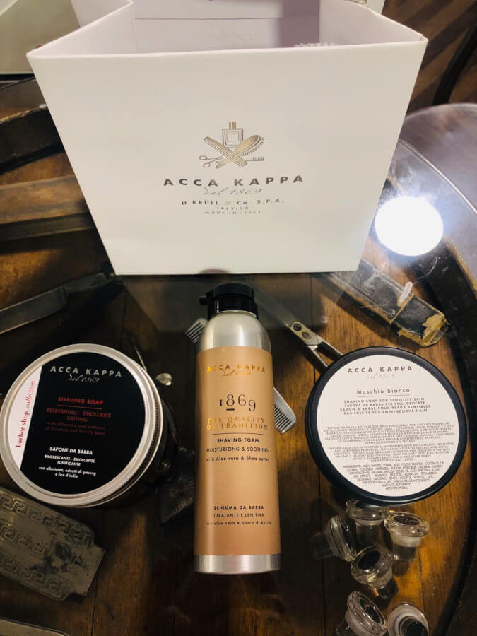 Acca Kappa espuma de afeitar - La Barbería Haircuts & Wines